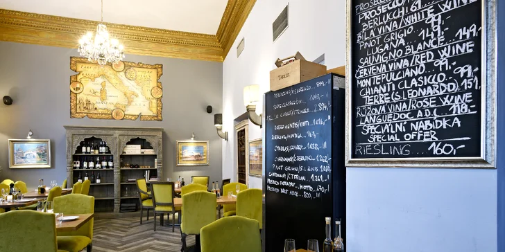 Italská degustace na Vinohradech: amuse bouche, krevety, ravioly i pražma