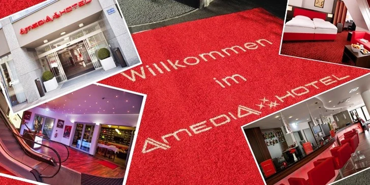 2 noci pro 2 ve 4* hotelu AMEDIA dle Vašeho výběru – 7 city hotelů v evropských velkoměstech: Salzburg, Vídeň, Berlín, Hamburk a další