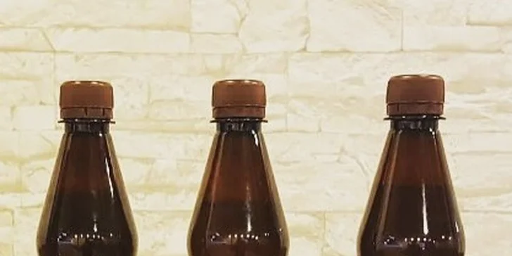 Odneste si domů 3 litry piva: 11° světlé, 12° polotmavé a 13° IPA od Žiznivého dromedára