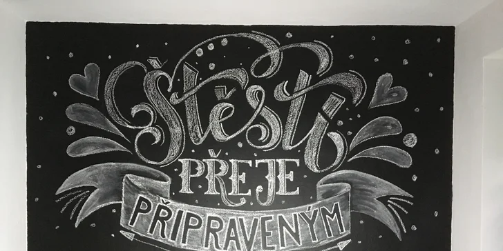 Otevřené vouchery na online kurzy letteringu v hodnotě 1800 a 2500 Kč