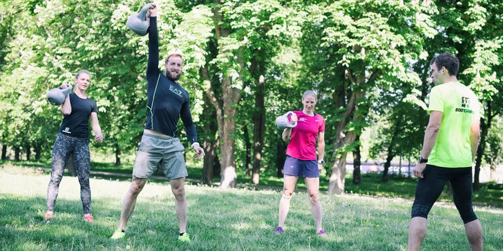 Kruhový a kondiční trénink s Bootcamps: 2–3 lekce nebo celý měsíc