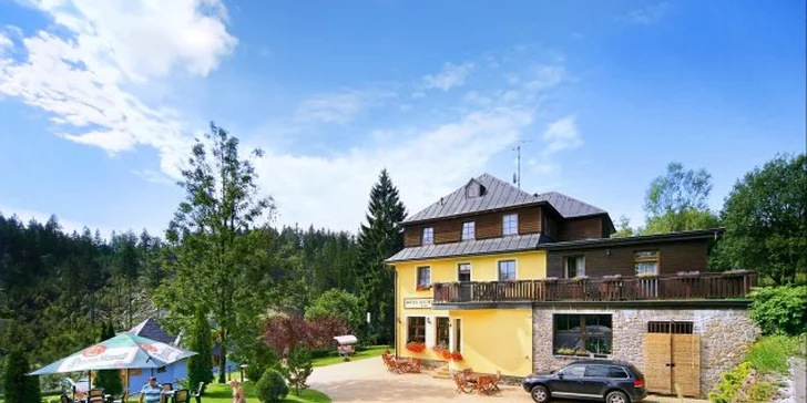 3 dny v hotelu Luční Dům s venkovním bazénem