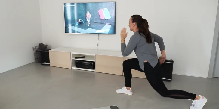 Živé fitness lekce s trenérem přímo u vás doma: členství v Online Fitness na 120 dní