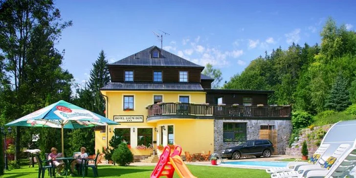 3 dny v hotelu Luční Dům s venkovním bazénem