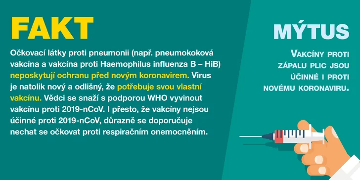 Obrňte se fakty a rozumem proti falešným zprávám o koronaviru