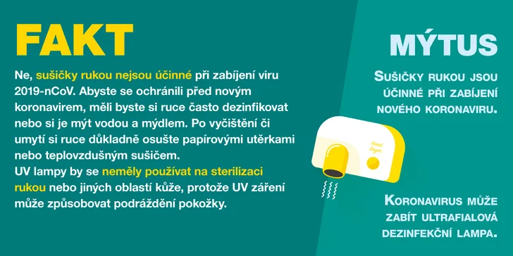 Obrňte se fakty a rozumem proti falešným zprávám o koronaviru