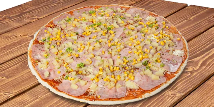 Dobrota až domů: pizza podle výběru z 19 druhů a Coca-Cola