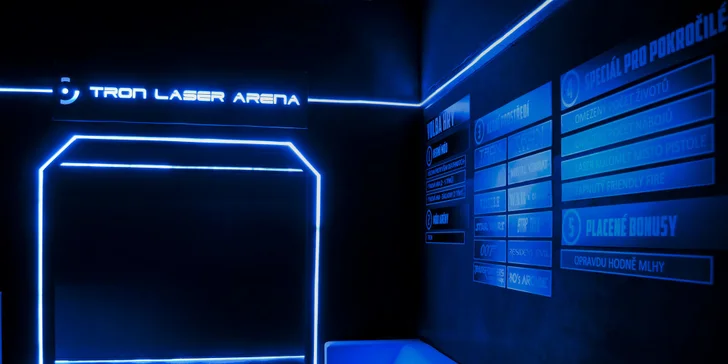Laser Game až pro 10 osob v nejmodernější Laser Aréně v ČR plus Bowling
