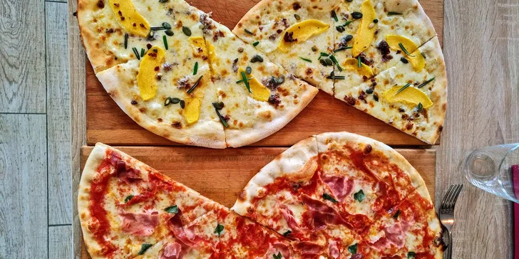 Jídlo z Babetti k vám domů: pasta nebo pizza dle výběru i s nápojem a rozvoz za příplatek