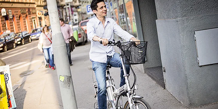 Na výlet či projížďku městem: půjčení elektrokola na 1, 3 nebo 7 dní