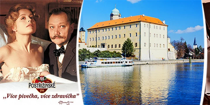 Luxusní dva dny rozmazlovaní v lázeňských Poděbradech ve stylu Postřižin s pivní nebo čokoládovou koupelí