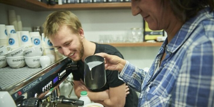 Základní školení přípravy espressa a techniky latte art