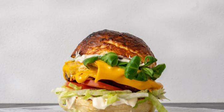 2× výborný burger k odnosu s sebou: na výběr z 8 druhů