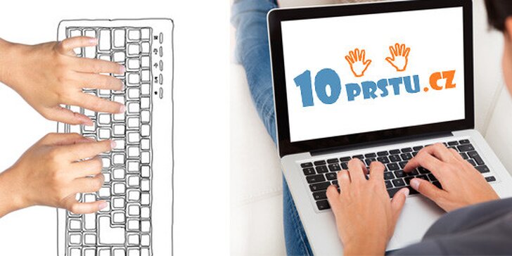 Online kurz psaní všemi deseti na klávesnici - 45 lekcí včetně certifikátu