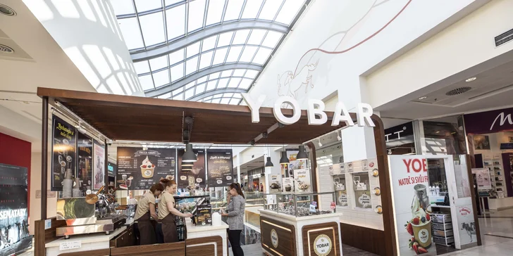 Sladké osvěžení z Yobaru: ovocný koktejl s frozen yogurtem podle výběru pro 1 či 2 osoby