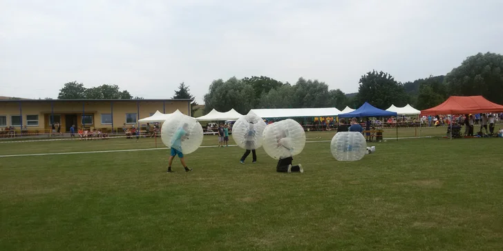 Bodyzorbing: skvělá adrenalinová zábava pro děti i dospělé
