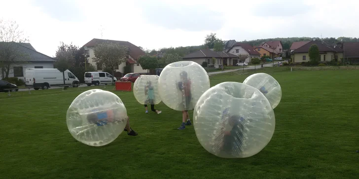 Bodyzorbing: skvělá adrenalinová zábava pro děti i dospělé