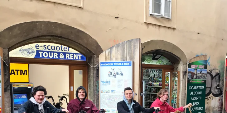 Projeďte se: 1–2hodinová jízda na elektrické koloběžce třeba i s průvodcem