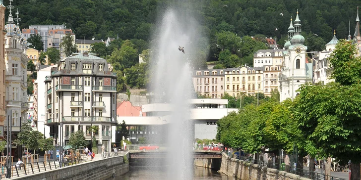 4 dny odpočinku pro dva v lázních MÁNES Karlovy Vary s balíčkem lázeňských procedur