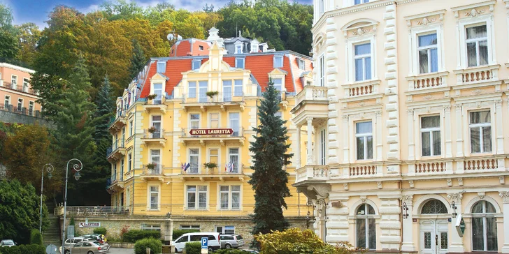 Lázeňský odpočinek ve Varech: lázeňský hotel s plnou penzí a procedurami