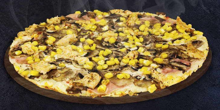 Dvě poctivé Parťákovy pizzy s rozvozem po Liberci a Mladé Boleslavi: výběr z 15 druhů