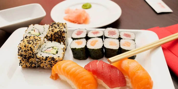40% sleva na jídla v sushi baru Made in Japan