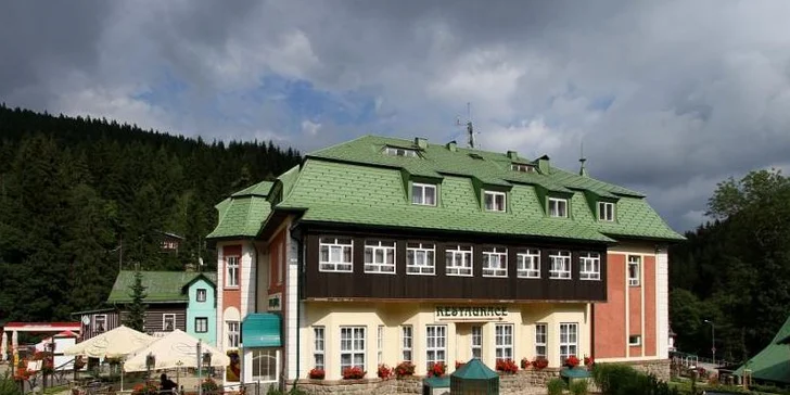 Odpočinek v hotelu Hořec v Peci pod Sněžkou