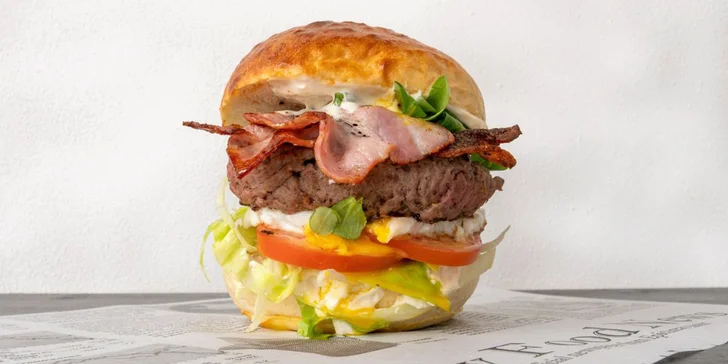 2× výborný burger k odnosu s sebou: na výběr z 8 druhů
