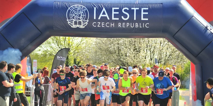 Start běhu na 4,2 km