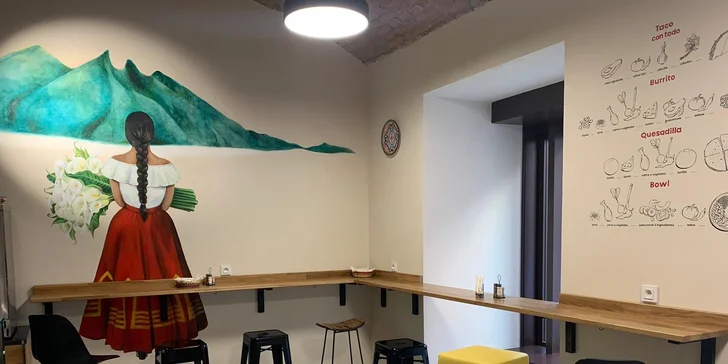 20% sleva na celý sortiment mexické restaurace Chile y Limón na Smíchově: taco, burrito i quesadilla