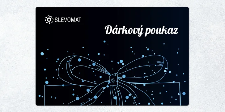 Kupte Slevomat dárkové poukazy a získejte 10% cashback v kreditech