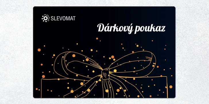Kupte Slevomat dárkové poukazy a získejte 10% cashback v kreditech