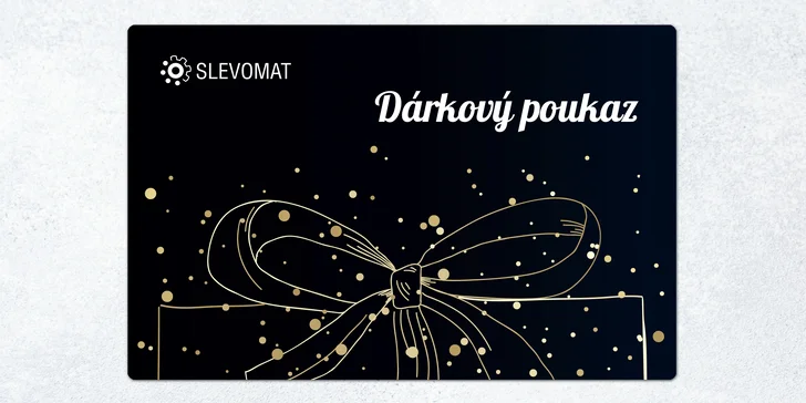 Kupte Slevomat dárkové poukazy a získejte 10% cashback v kreditech