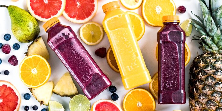 Vitamínová bomba od Fruitisimo až k vám domů: 3–7 ovocných drinků po 0,5 l