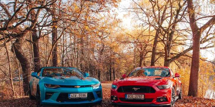 Jízda v Chevroletu Camaro Convertible: spolujízda, řízení i zapůjčení
