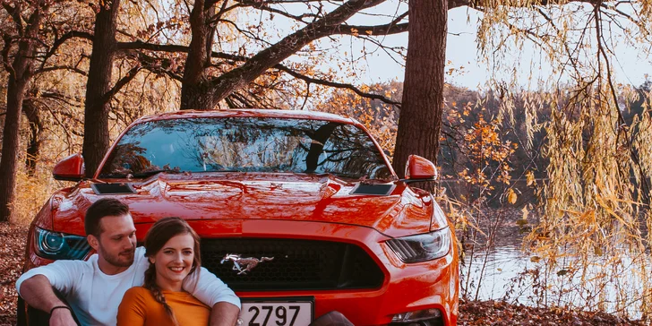 Zkroťte 850 koní: jízda ve Fordu Mustang GT Roush či pronájem na 24 hodin