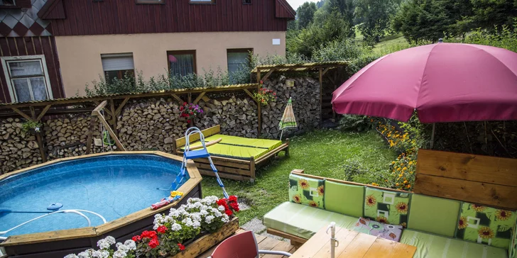 3–8 dní v klidu Jizerských hor: apartmány až pro 4 osoby