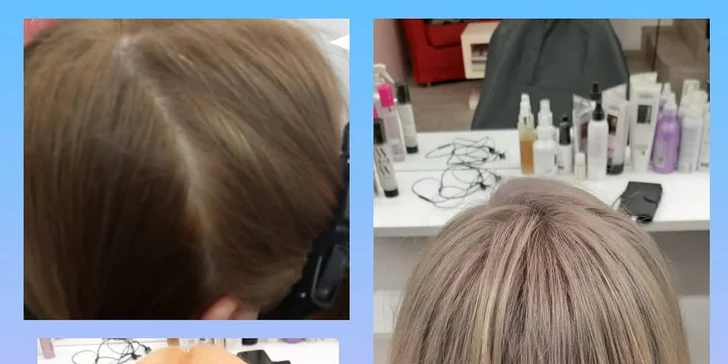Kadeřnické balíčky: střih, barva, melír nebo balayage či air touch