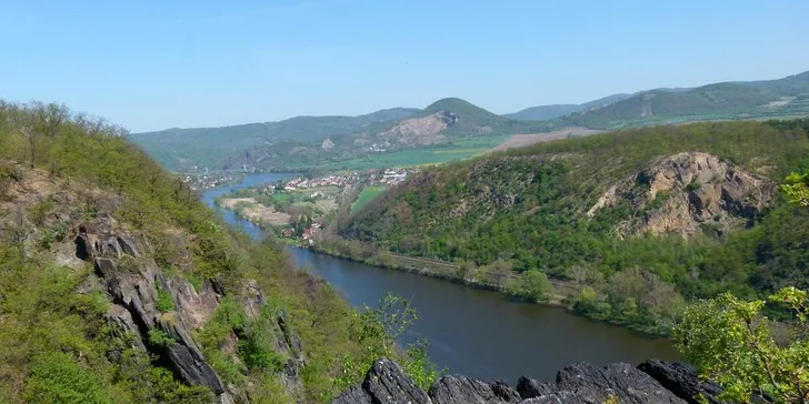 Výlet vlakem na hrad Střekov a do Litoměřic, v ceně plavba lodí po Labi
