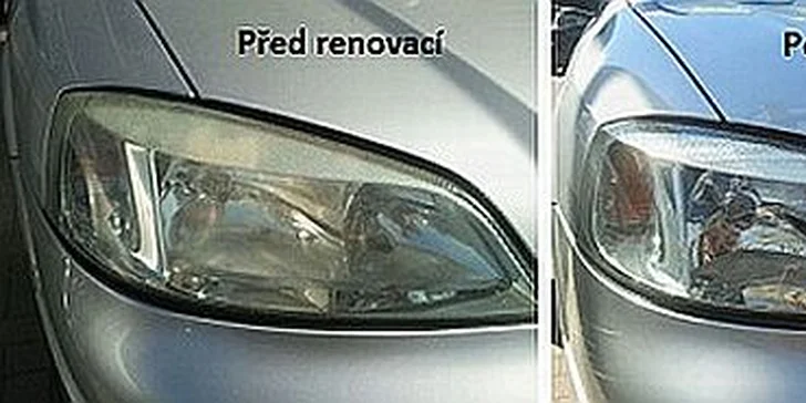Renovace plastových světlometů vašeho automobilu