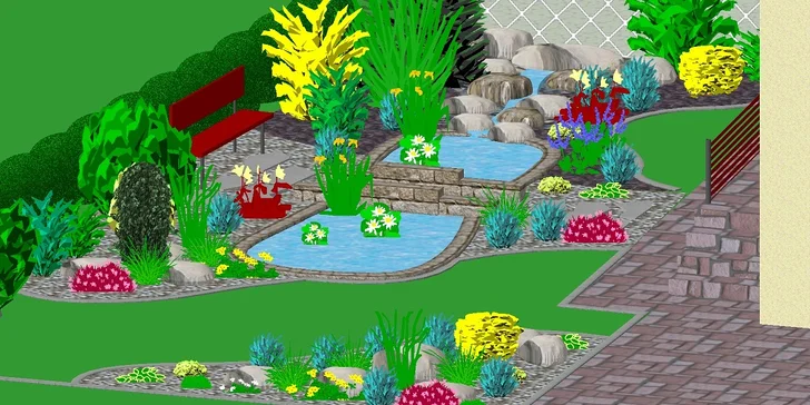Okolí domu jako ze žurnálu: vizualizace zahrady od zkušených architektů