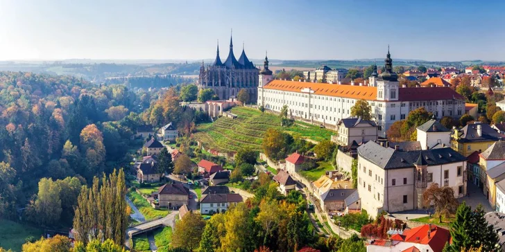 Muzeum lidových staveb v Kouřimi a památky UNESCO v Kutné Hoře: výlet s odjezdem z Brna