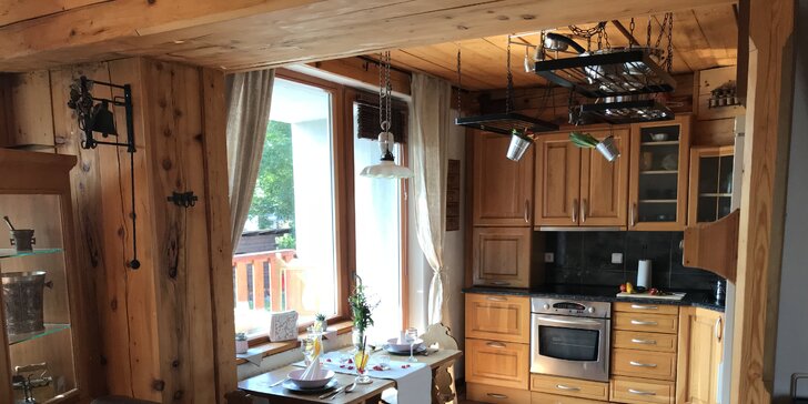 Dovolená na Šumavě: rustikální apartmán s venkovním posezením až pro 9 osob