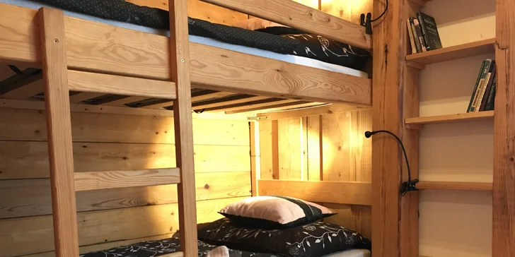 Dovolená na Šumavě: rustikální apartmán s venkovním posezením až pro 9 osob