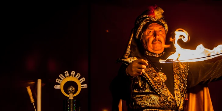 Vstup do muzea s expozicí magických propriet i na kouzelnické představení