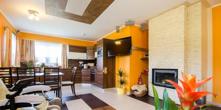 Pronájem apartmánu na 3 noci až pro 10 osob v Orlických horách