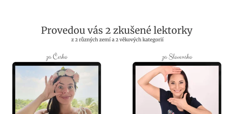 Procvičte a omlaďte obličej: online kurz obličejové jógy s mnoha bonusy