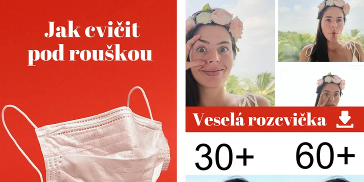 Procvičte a omlaďte obličej: online kurz obličejové jógy s mnoha bonusy