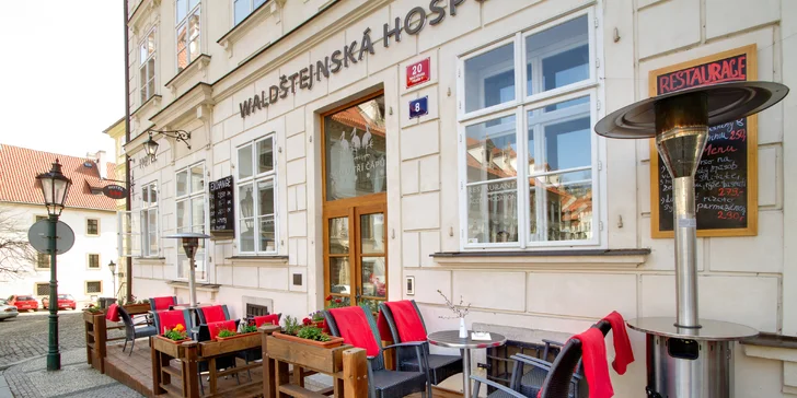Luxusní pobyt pro dva v 5* hotelu Three Storks na Malé Straně se snídaní