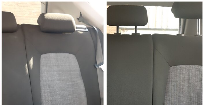 Tepování sedaček, kufru a dveří vč. dezinfekce ozonem pro krásně čisté auto